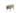 Venture Home Otto puf – Grå/beige Teddy med sorte stålben – 100×40×41 cm - Bolig og Haven