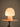 Bloomingville - Paddy Bordlampe, Rosa, Glas - Ø20 × H26,5 cm