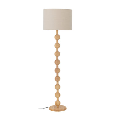 Bloomingville - Giacoma Gulvlampe, Natur, Gummitræ - Ø44 × H155 cm