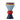 Bloomingville - Trilla Vase, Multifarvet, Keramik - Ø16 × H26,5 cm