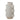 Bloomingville - Birka Deko Vase, Hvid, Keramik - L16 × H23 × B11 cm