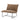 Bloomingville - Cape Loungestol, Brun, Genanvendt polyester - L90 × H80 × B87 cm