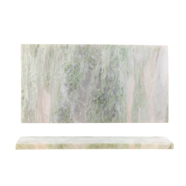 Bloomingville - Keika Skærebræt, Grøn, Marmor - L38 × H1,5 × B20 cm