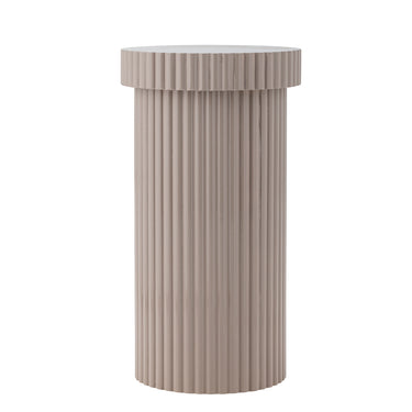 Bloomingville - Timi Sidebord, Grå, FSC® 100%, MDF - Ø30 × H56 cm