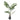 Bloomingville - Philodendron Plante, Grøn, Kunstige Blomster - H84 cm, pot Ø13 × H11 cm