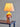 Bloomingville - Miss Jody Bordlampe, Multifarvet, Stentøj - Ø24 × H41 cm