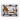 Bloomingville - Rudaur Serveringsfad, Multifarvet, Stentøj - L37,5 × H2 × B27 cm