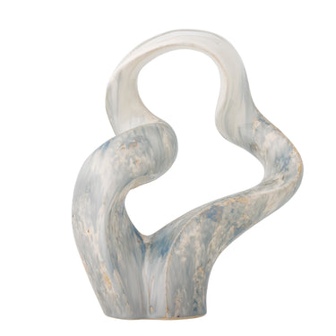 Bloomingville - Rouyi Deko, Grå, Stentøj - L28 × H34,5 × B12 cm