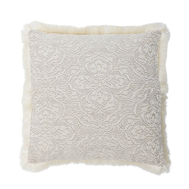 Bloomingville - Cabrie Pude, Natur, polyester - L50 × B50 cm