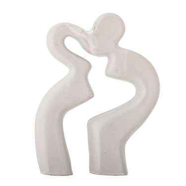Bloomingville - Sainab Deko, Hvid, Stentøj - L21 × H25 × B5 cm