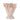 Bloomingville - Plier Vase, Rosa, Stentøj - L23 × H29 × B30 cm