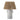 Bloomingville - Rama Bordlampe, Hvid, Stentøj - Ø40,5 × H66 cm