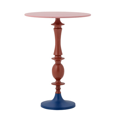Bloomingville - Annan Sidebord, Rød, Aluminium - Ø37 × H52 cm