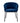 Bloomingville - Cortone Spisebordsstol, Blå, Genanvendt polyester - L60 × H76 × B63 cm