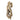 Bloomingville - Raynee Vægdekoration, Messing, Jern - L85 × H77 × B5 cm