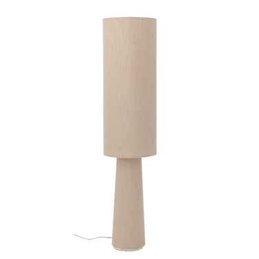 Bloomingville - Emmie Gulvlampe, Natur, Hør - Ø28 × H120 cm