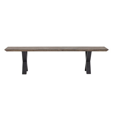 Bloomingville - Maldon Bænk, Brun, FSC® 100%, eg - L190 × H47 × B37 cm