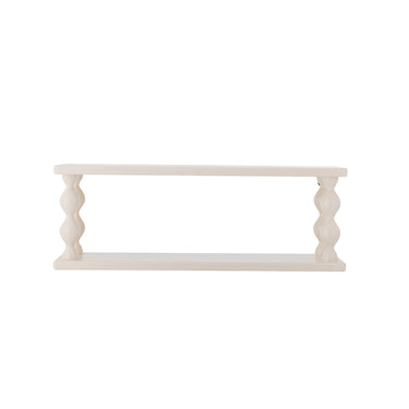 Bloomingville - Salino Hylde, Hvid, MDF - L60 × H21,5 × B17 cm