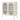 Bloomingville - Salvo Skab, Natur, Jern - L80 × H90 × B40 cm