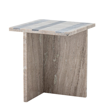 Bloomingville - Clea Sidebord, Brun, Marmor - L36 × H40 × B36 cm