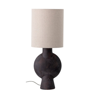 Bloomingville - Sergio Bordlampe, Brun, Stentøj - Ø21 × H55 cm