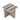 Bloomingville - Clea Sidebord, Brun, Marmor - L36 × H40 × B36 cm