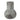 Bloomingville - Tias Vase, Grå, Keramik - L18 × H23 × B18 cm