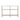 Bloomingville - Salino Konsolbord, Hvid, Fyrretræ - L120 × H80 × B30 cm