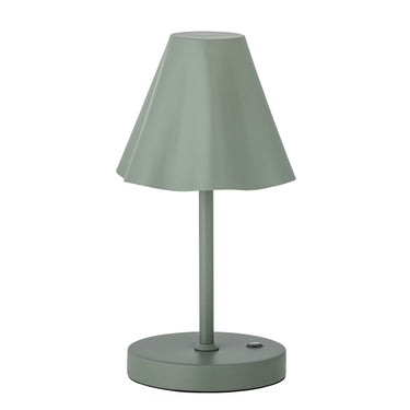 Bloomingville - Lianna bærbar lampe, Genopladelig, Grøn, Jern - L15 × H28 × B13,5 cm