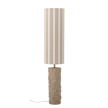 Bloomingville - Jani Gulvlampe, Natur, Stentøj - Ø24 × H114 cm