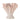 Bloomingville - Plier Vase, Rosa, Stentøj - L23 × H29 × B30 cm