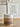Bloomingville - Bilbao Puf, Brun, polyester - Ø40 × H45 cm