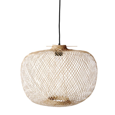 Bloomingville - Rodi Pendel, Natur, Bambus - Ø42 × H30 cm