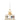 Bloomingville - Peo Lysestage, Multifarvet, Polyresin - L23,5 × H23,5 × B6 cm