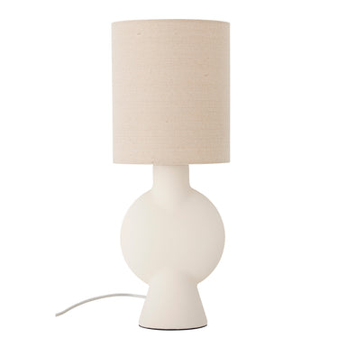 Bloomingville - Sergio Bordlampe, Natur, Stentøj - Ø21 × H55 cm