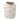 Bloomingville - Abeera Vase, Natur, Stentøj - Ø14,5 × H20 cm
