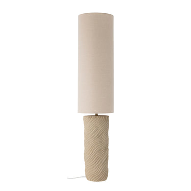 Bloomingville - Payah Gulvlampe, Natur, Stentøj - Ø24 × H110 cm