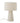Bloomingville - Emmie Bordlampe, Hvid, polyester - Ø20 × H30 cm