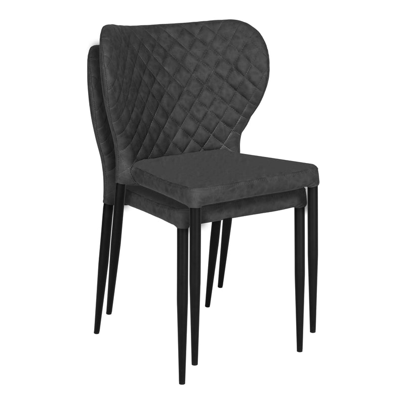 Pisa Spisebordsstol - 4 stk. Mørkegrå