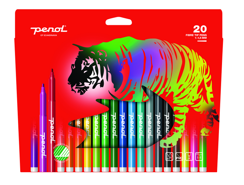 Penol - Tusser "300" - 20 forskellige farver
