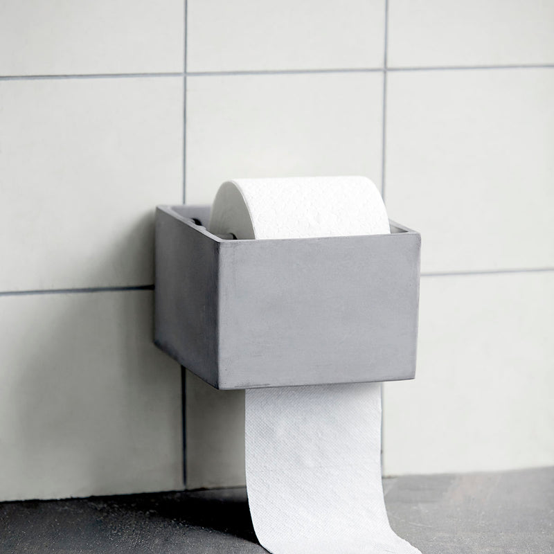 House Doctor - Toiletrulle holder, Cement