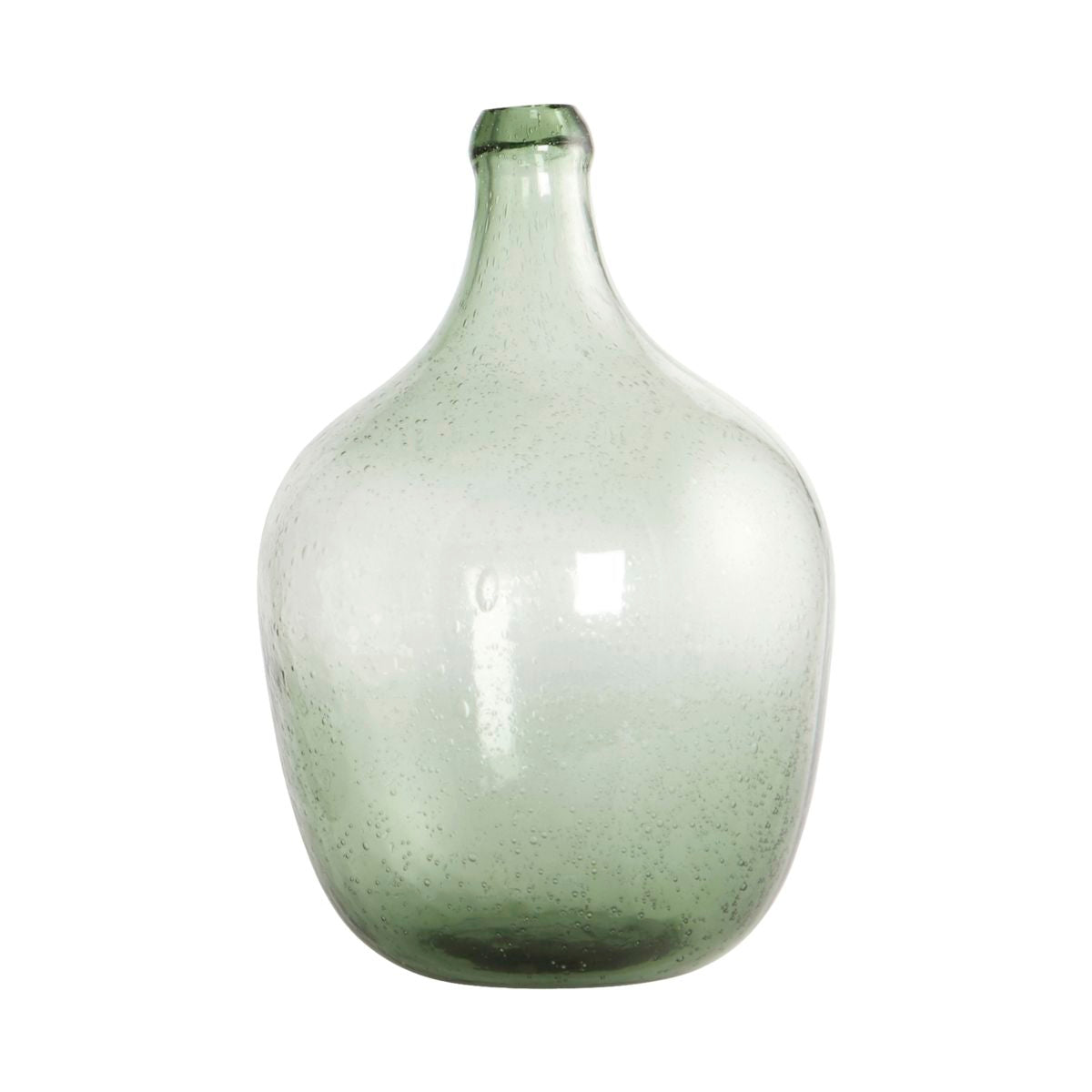 riffel Søjle lindre Vase - flaske Rec | Lysegrøn Ø19,5-H30 cm | House Doctor-> Køb✓