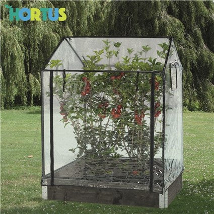 Hortus - Bed-drivhus høj, 115 x 76 x 110/130 cm