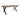House Nordic - Toulon Spisebord - olieret eg med bølget kant - 200x95xh76x4 cm - Bolig og Haven