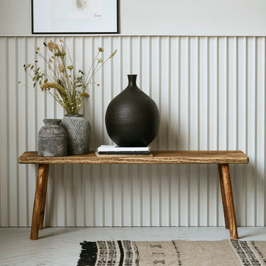 House Doctor - Bænk, Nadi, Natural L120 cm - Bolig og Haven
