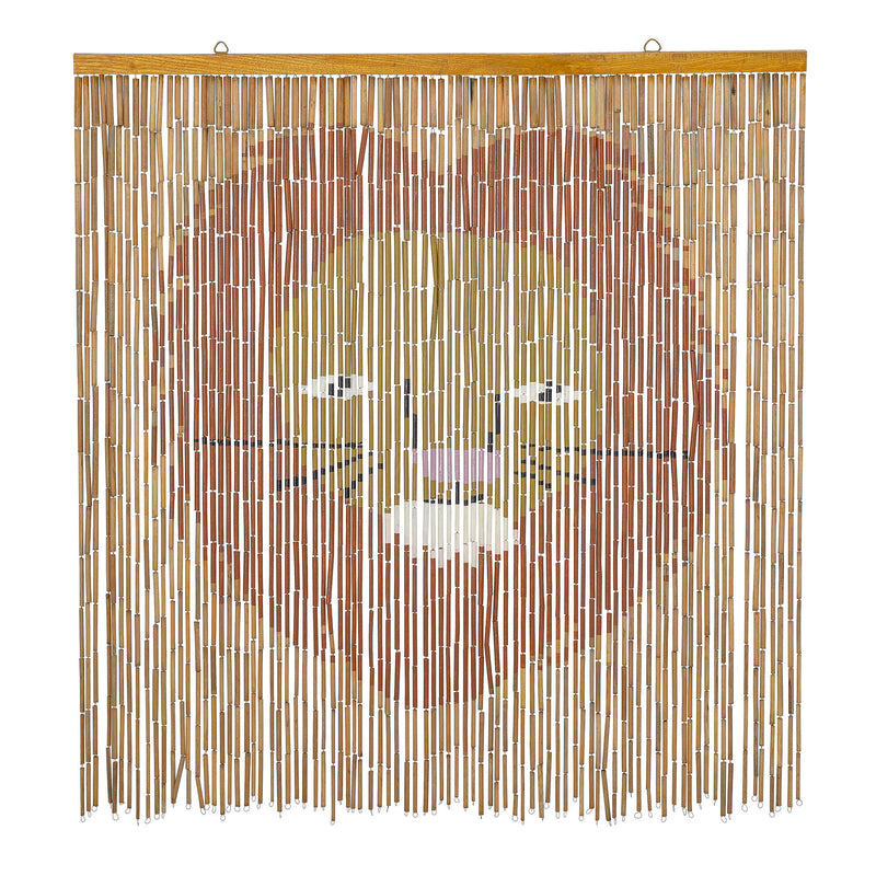 Bloomingville MINI - Løve Væg Dekoration Brun, Bambus