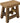 Trademark Living - Nordic minitaburet, 23x23x14cm - Bolig og Haven