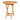Oviedo Teak Dining Table - Havebord i teaktræ Ø70x75cm - Bolig og Haven