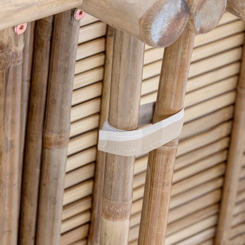 Bloomingville - Korfu Lounge Stol, Natur, Bambus H70 cm