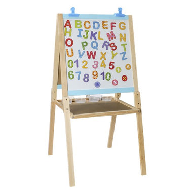 Nordic Play - 3-i-1 staffeli til børn - kridttavle, whiteboard og magnettavle - Bolig og Haven